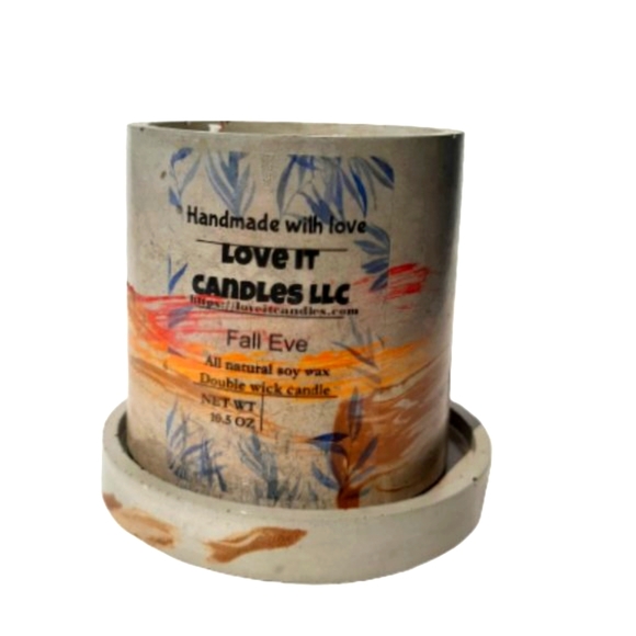 Fall Scented Soy Wax Candle Fall Eve 10.5 - Picture 2 of 7